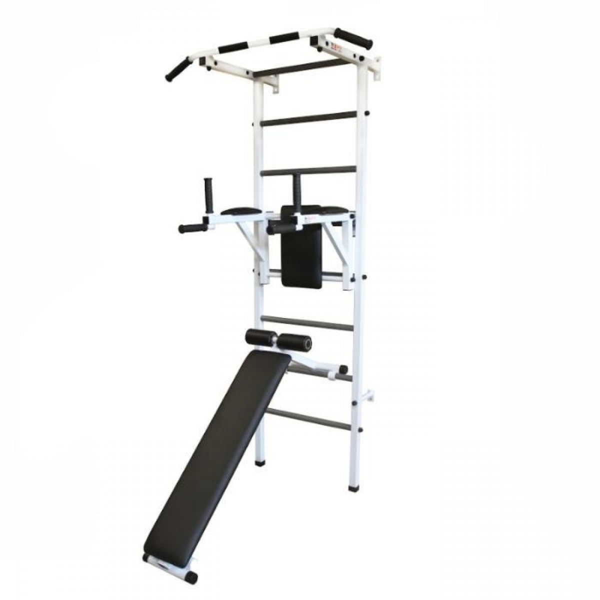 Спортивная шведская стенка ЭКТА PRO Light 5 (СК 5) (бело-черная)