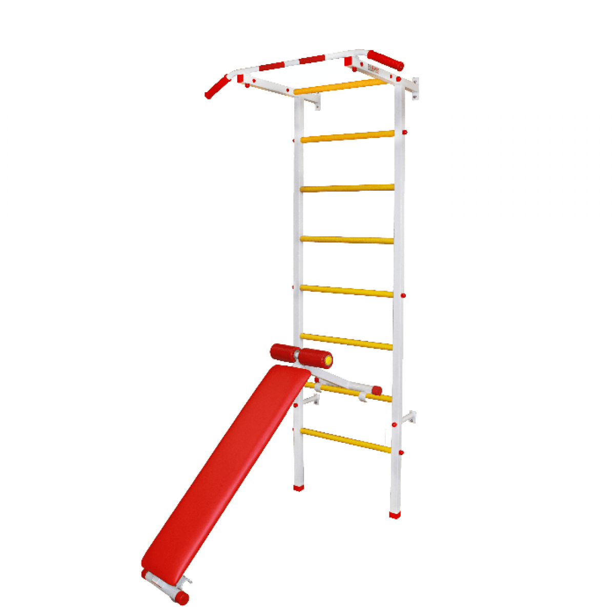 Спортивная шведская стенка ЭКТА PRO Light 6 (СК 6) (бело-красная)