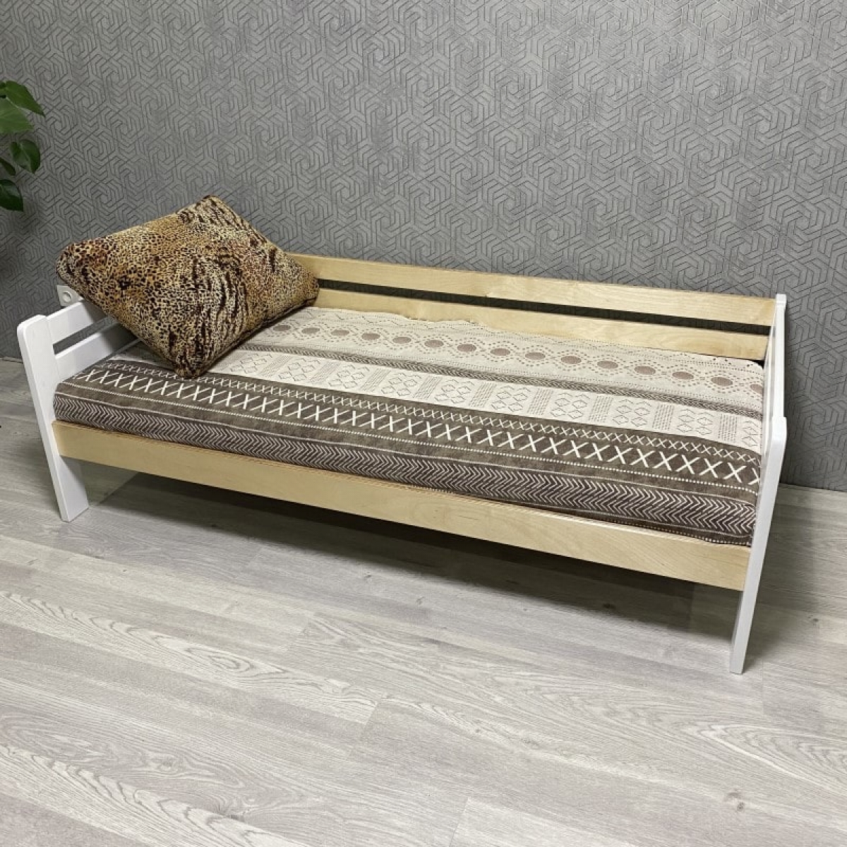 Кровать Ecodrev Классик без бортика и ящиков (сканди)