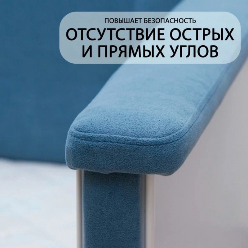 Односпальная кровать с мягкой обивкой Вилли