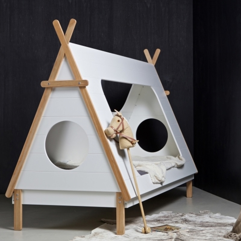 Кровать-домик Tipi «Вигвам» (белая)