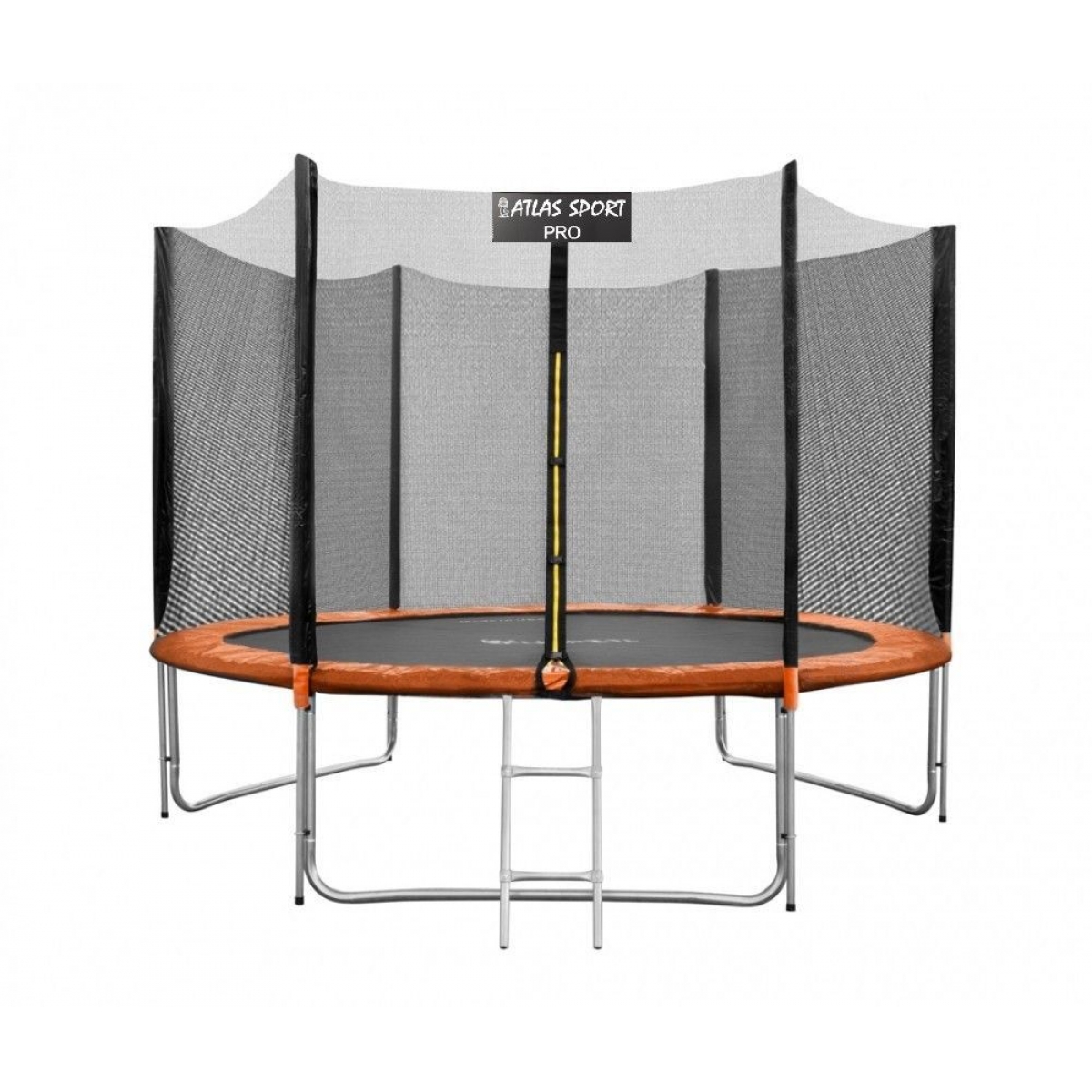 Батут Atlas Sport 312см (10ft) PRO ORANGE (3 ноги) (усиленные опоры)