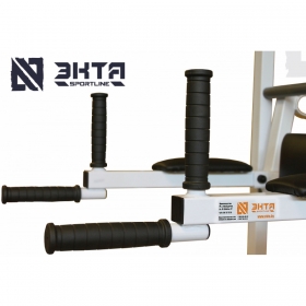 Спортивная шведская с турником ЭКТА PRO 2 (СК 2У) (бело-черная)