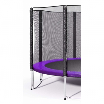 Батут Atlas Sport 374 см - 12ft PRO (усиленные опоры) PURPLE