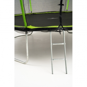 Батут пружинный с защитной сеткой Calviano 374 см - 12ft OUTSIDE master green