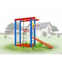 Уличный спортивный комплекс Крепыш П-образный с верхним турником