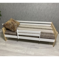 Кровать Ecodrev Классик с бортиком без ящиков (сканди)