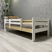 Кровать Ecodrev Классик с бортиком без ящиков (сканди)