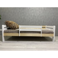 Кровать Ecodrev Классик с бортиком без ящиков (сканди)