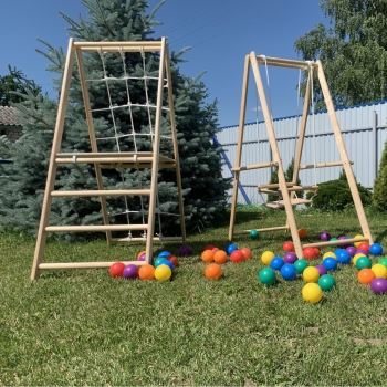 Игровой комплекс Первые шаги складной (вариант 2) для улицы