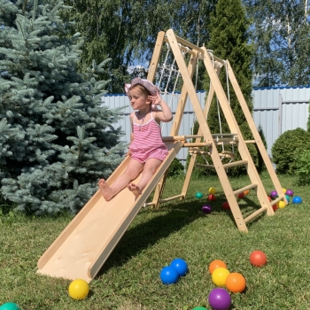 Игровой комплекс Первые шаги складной (вариант 2) для улицы