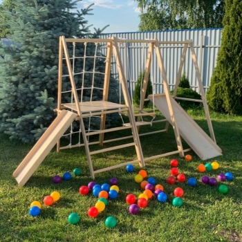 Игровой комплекс Первые шаги складной МAX (вариант 2) для улицы
