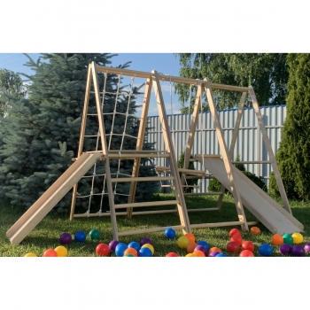 Игровой комплекс Первые шаги складной МAX (вариант 2) для улицы
