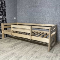 Кровать Ecodrev Классик с бортиком без ящиков (лак)