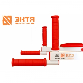 Спортивная шведская стенка с турником ЭКТА PRO 3 (СК 3У) (бело-красная)