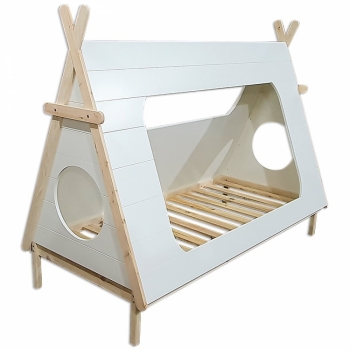 Кровать-домик Tipi «Вигвам» (белая)