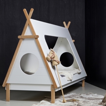 Кровать-домик Tipi «Вигвам» (белая)