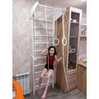 Спортивный комплекс Крепыш 01ТР (белый, базовая комплектация)