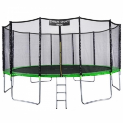 Батут Atlas Sport 490 см (16ft) 6 Basic GREEN