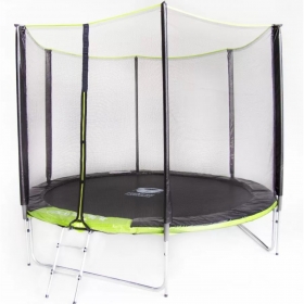Батут Fitness Trampoline GREEN 8 FT Extreme (3 опоры) 252см.