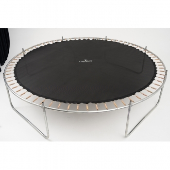 Батут пружинный с защитной сеткой Calviano 374 см - 12ft OUTSIDE master purple
