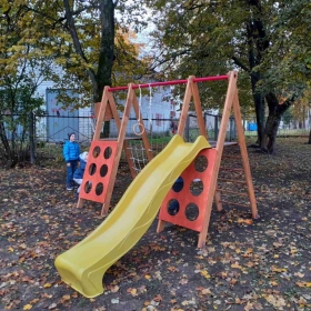 Детский уличный игровой комплекс для дачи Крепыш Пирамида 0.2