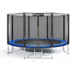 Батут Atlas Sport 312 см (10ft) (4 ноги) PRO BLUE (усиленные опоры)