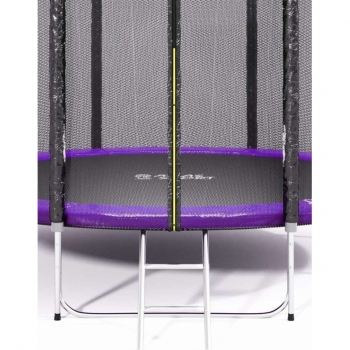 Батут Atlas Sport 374 см - 12ft PRO (усиленные опоры) PURPLE