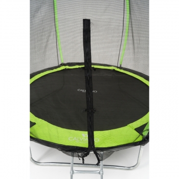 Батут пружинный с защитной сеткой Calviano 312 см - 10ft OUTSIDE master green