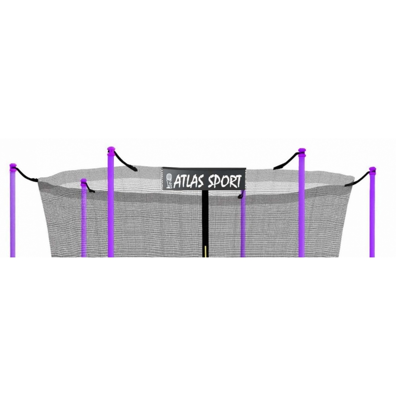 Батут Atlas Sport 312 см (10ft) (внутренняя сетка и лестница) PURPLE